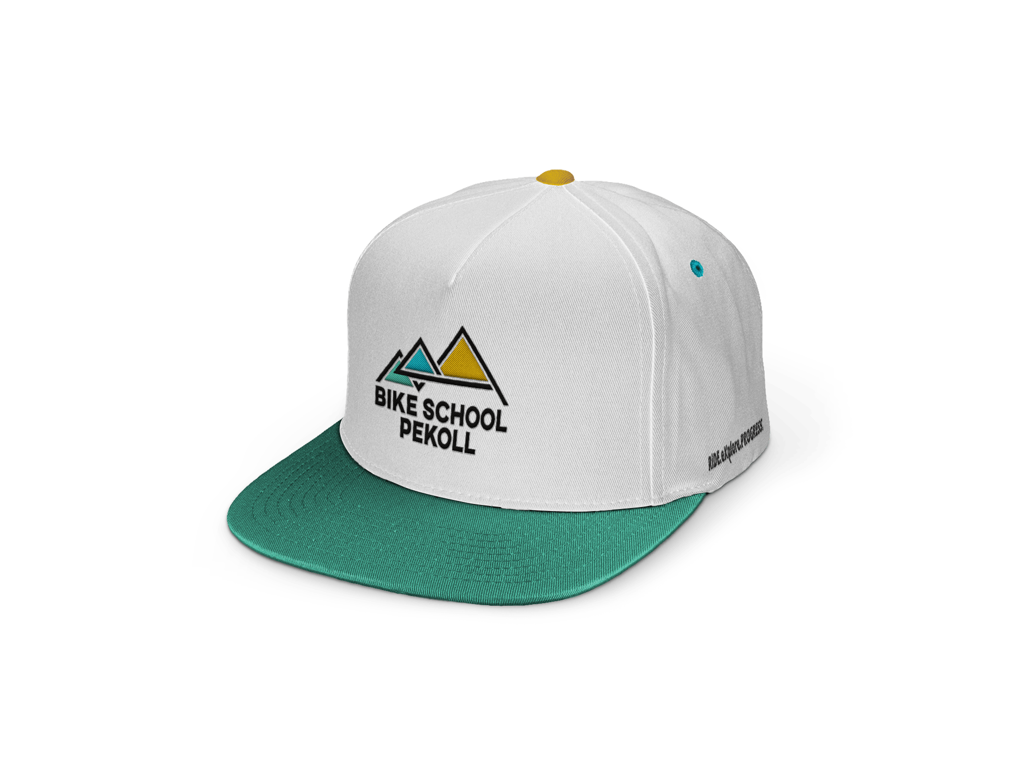 BIKE SCHOOL PEKOLL Corporate Identity Cap JDSdesign